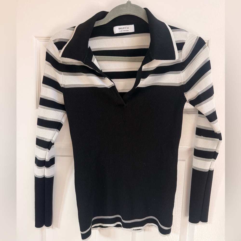 Bailey 44 Ribbed Knit Top